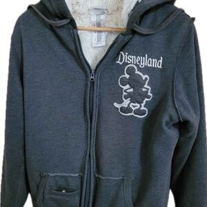Disneyland Charcoal Hoodie with Mickey Design